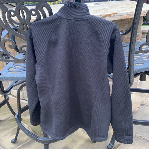 REI Polartec Zip Up Black Jacket Sz L - Picture 5 of 9